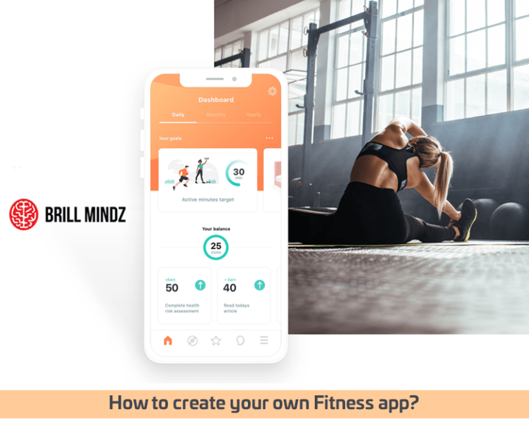 How to create your own Fitness app ? Make a workout plan app BrillMindz