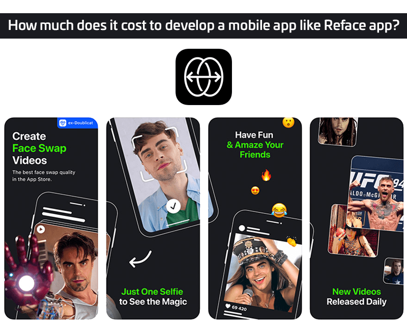 How much does it cost to develop a mobile app like Reface app