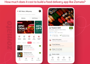 How much does it cost to build a food delivery app like Zomato