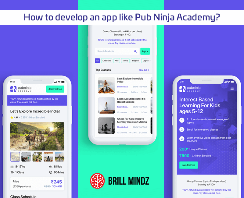 How to develop an app like Pub Ninja Academy