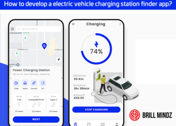 How to develop a electric vehicle charging station finder app