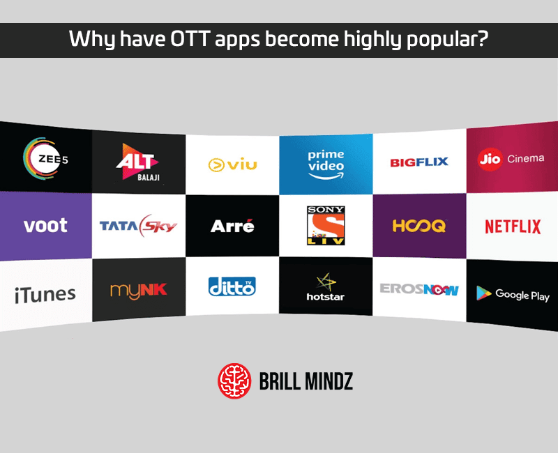 Why have OTT apps become highly popular
