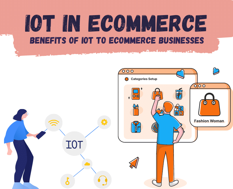 How is IoT beneficial for eCommerce businesses