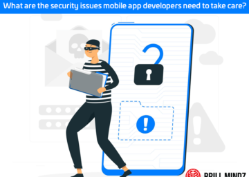 What are the security issues mobile app developers need to take care